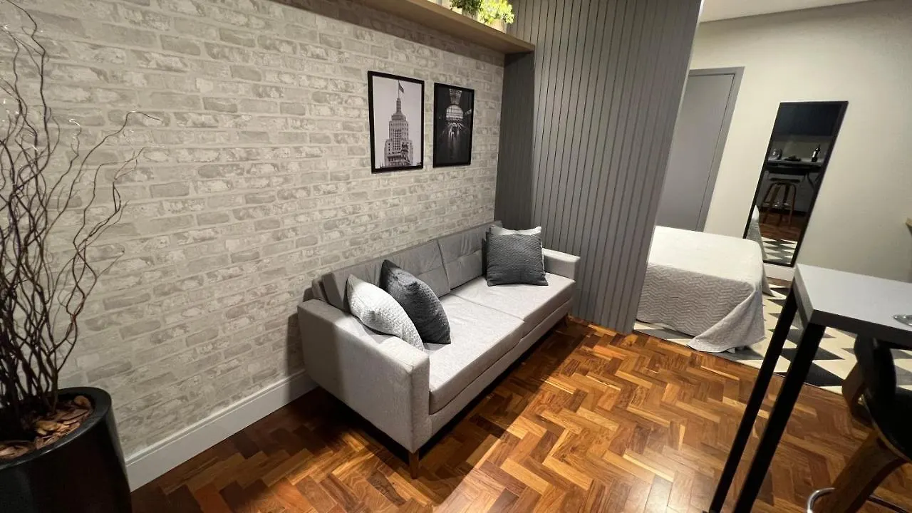 Studio 73 - Vista Linda, Prox Metro, Wi-Fi 300 Megas, Ar Cond Sao Paulo